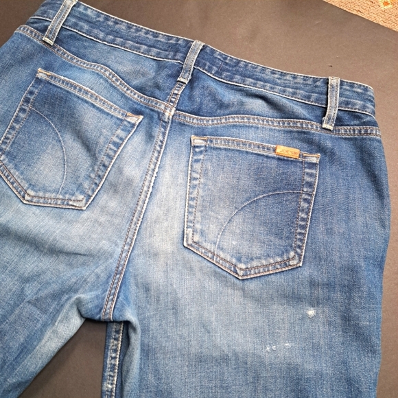 Joe's Jeans Womens 34x28 Blue Valencia Faded High Rise Slim Ankle - Picture 10 of 10